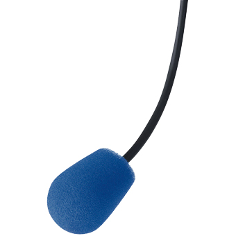 マイクカバー（5個入り）（ブルー）