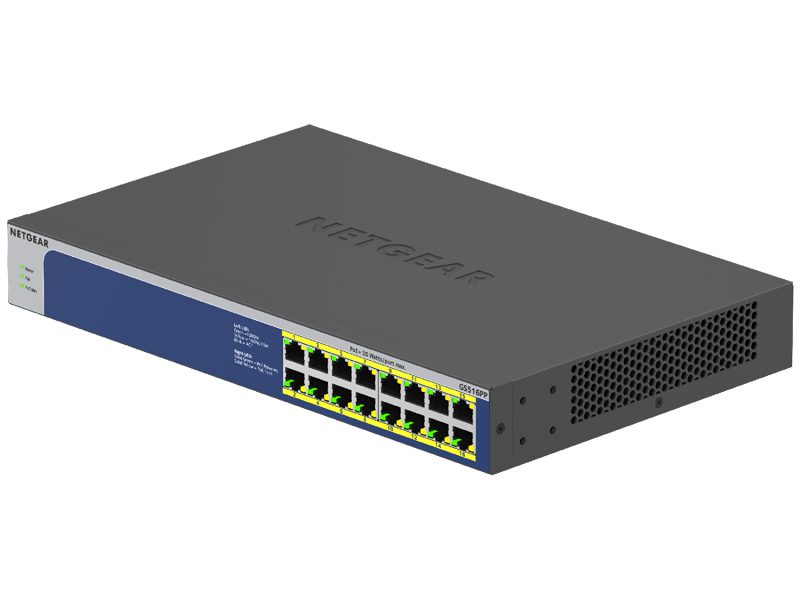 PoE+対応(260W)ギガビット16ポート アンマネージスイッチ