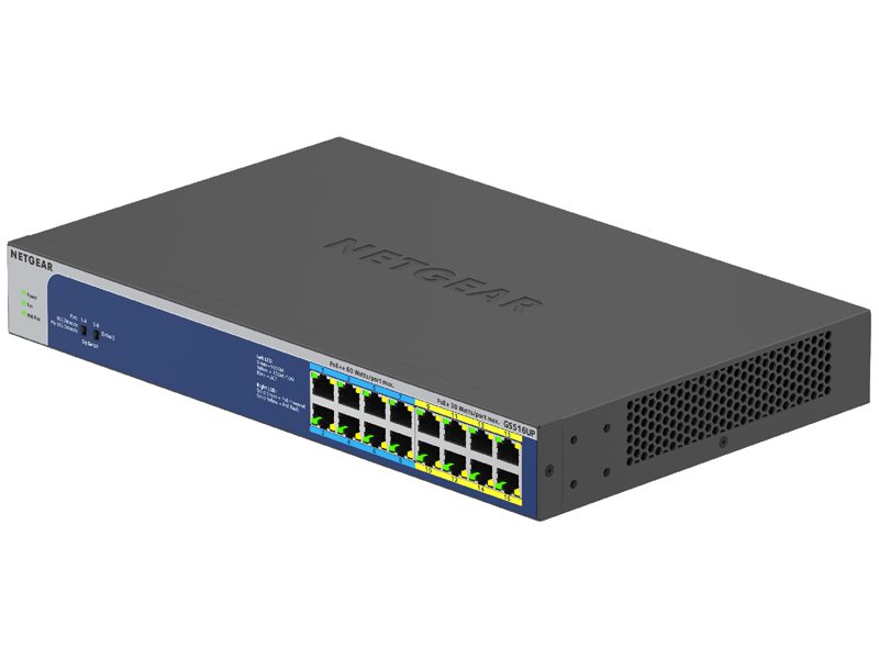 Ultra60 PoE+対応(380W)ギガビット16ポート アンマネージスイッチ