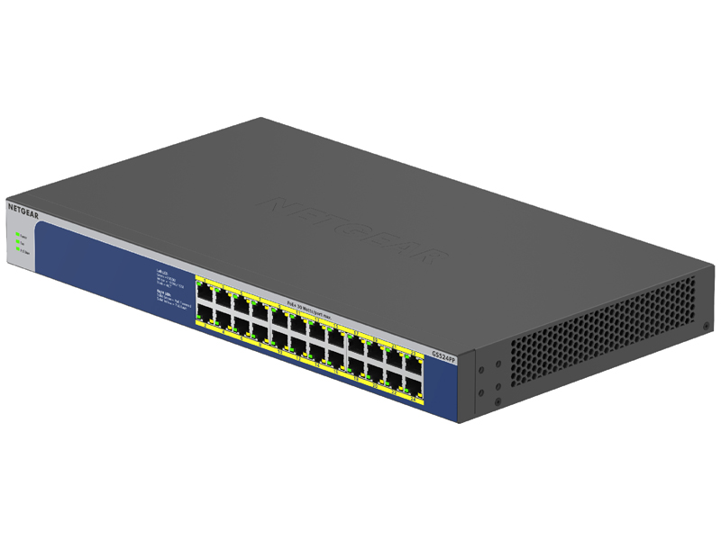 PoE+対応(300W)ギガビット24ポート アンマネージスイッチ