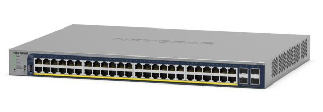 POE+対応 (380W) ギガビット48ポート L2+ アプリ＆クラウドスマートスイッチ