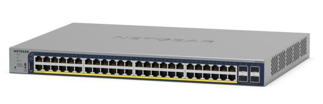 POE+対応 (760W) ギガビット48ポート L2+ アプリ＆クラウドスマートスイッチ