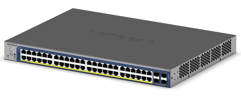 GS752TXPv3 ギガ48ポート SFP+x4 アップリンク PoE+対応スマートクラウドスイッチ