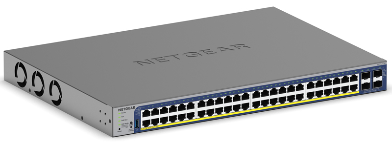 GS752TXPv3 ギガ48ポート SFP+x4 アップリンク PoE+対応スマートクラウドスイッチ