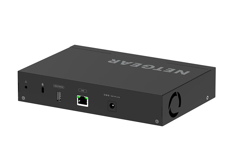 ProAV向けPoE+対応(220W) 1Gポート×8 SFP+スロット×2 フルマネージスイッチ