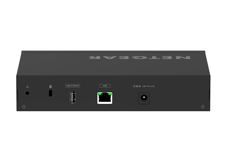 ProAV向けPoE+対応(220W) 1Gポート×8 SFP+スロット×2 フルマネージスイッチ