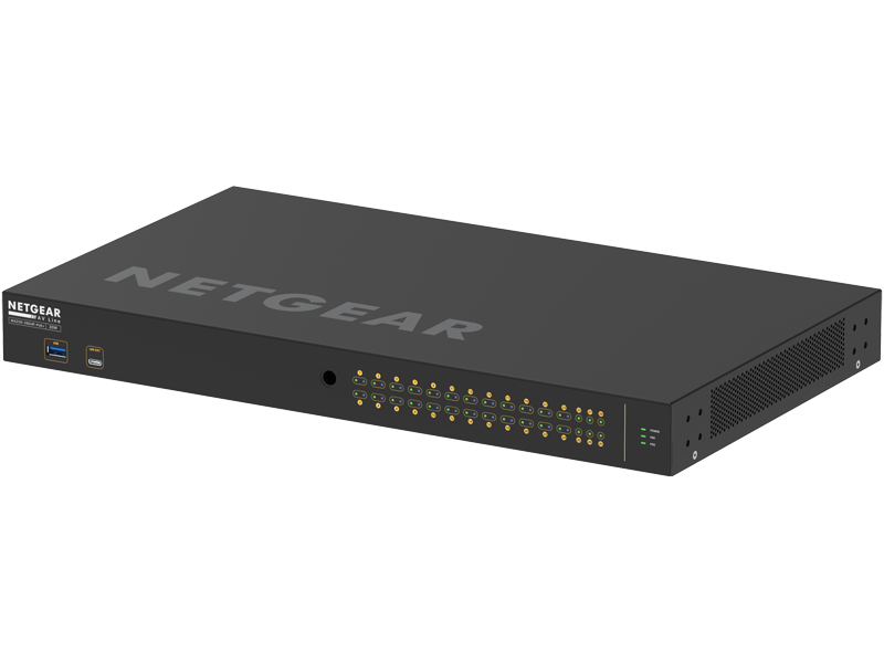 ProAV向けPoE+対応 (300W) 1Gポート×26 SFPスロット×4 フルマネージスイッチ