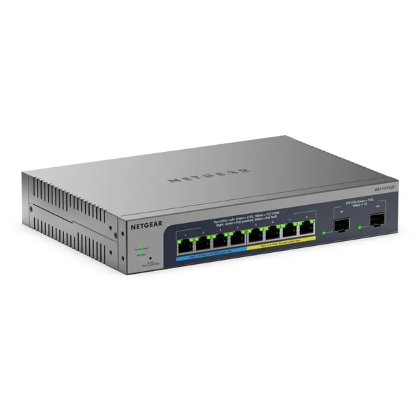 MS110TXUP PoE++マルチギガ(2.5G)8ポート 10G SFP+ x2 スマートクラウドスイッチ