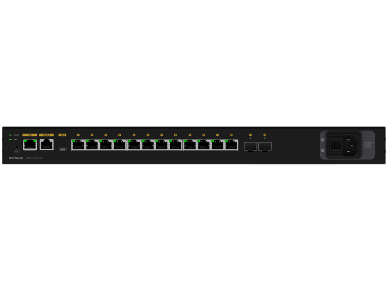 1/2.5Gポート×12 SFP+スロット×2 フルマネージスイッチ