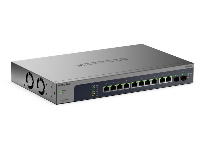 XS512EM マルチギガ対応10Gx10ポート SFP+x2ポート イージースマートスイッチ