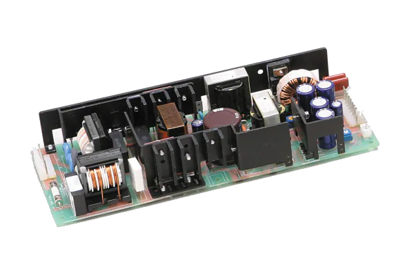2出力150W AC-DCスイッチング電源 ピーク・高調波対応基盤型 カバー付き