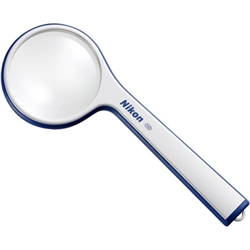 読書用ルーペ Sシリーズ 2.5倍 ブルー