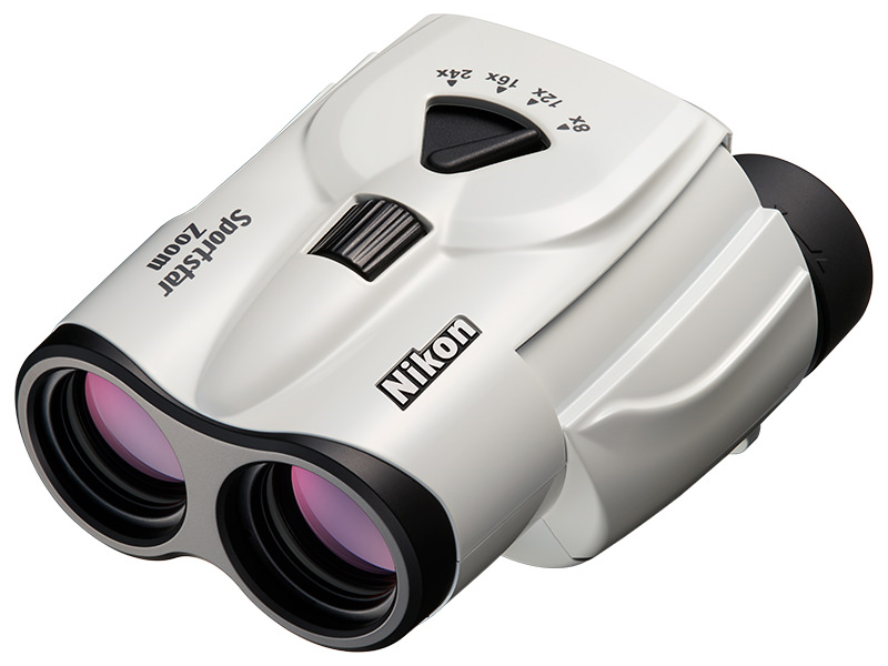 双眼鏡 Sportstar Zoom 8-24x25 ホワイト