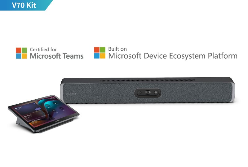 XBar V70 Kit for Microsoft Teams Rooms