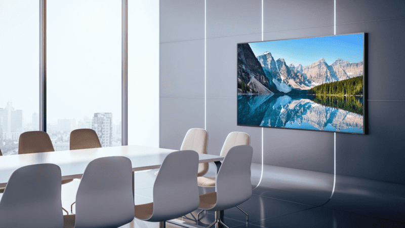 デジタルサイネージ 65型/3840×2160/HDMI、USB Type-C/カラー：ブラック/スピーカー：あり