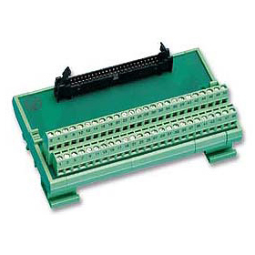 CB-50 I/O端子台、DINレールマウント付