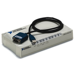 NI USB-485/4、USBシリアルインタフェース(USB⇔RS485/RS422変換)、4ポート、日100V