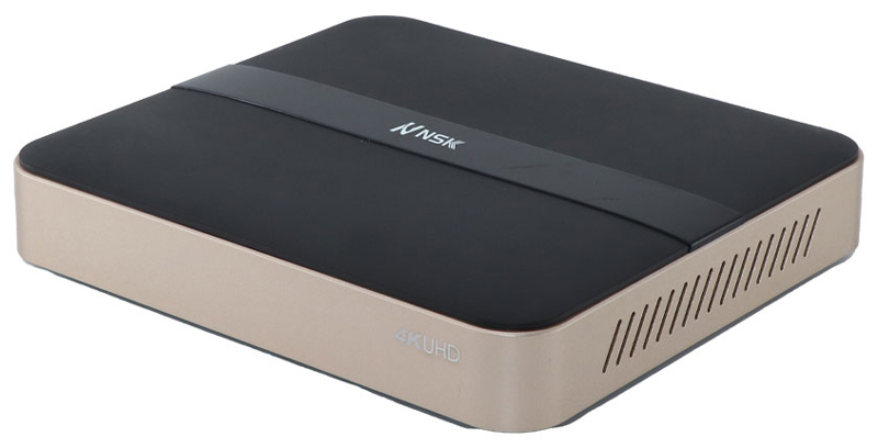 ネットワークビデオレコーダー（4CH/POE/H.265/HDD1TB×1/4K出力/8MP録画/ONVIF/AI機能/最大HDD10TB対応）