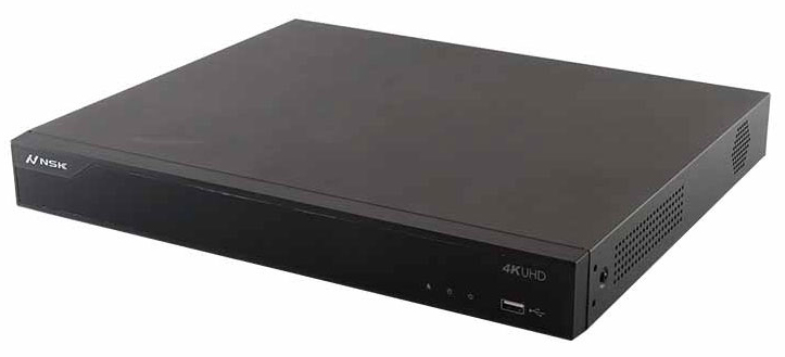 ネットワークビデオレコーダー（16CH/POE/H.265/HDD4TB×1/4K出力/8MP録画/ONVIF/AI機能/最大HDD20TB対応）