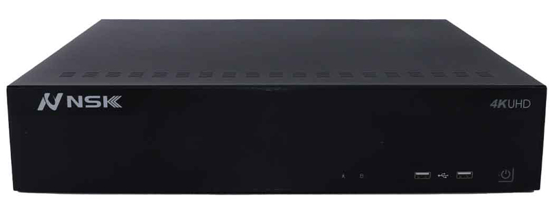 ネットワークビデオレコーダー（32CH/POE/H.265/HDD別途/4K出力/8MP録画/ONVIF/AI機能/最大HDD80TB対応）