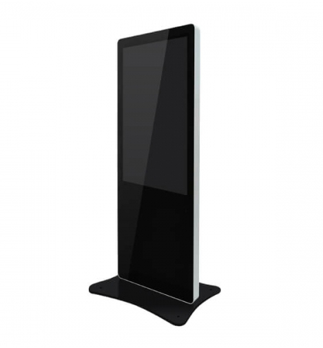 屋外用自立式サイネージディスプレイ（キオスクタイプ） 43型/1920×1080/HDMI、USB2.0、SD/ブラック/スピーカー：あり