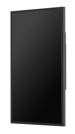 屋外用サイネージディスプレイ 縦横可変型（壁掛けタイプ） エントリーモデル 75型/3840×2160/HDMI、USB2.0、SD/ブラック/スピーカー：あり