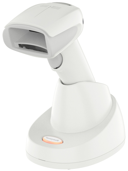 (2次元) ガン型スキャナ 高密度レンジ Bluetooth接続(クレードル：RS232C接続)[本体色：白]
