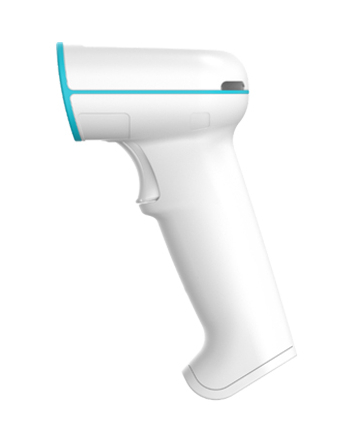 (2次元) ガン型スキャナ 高密度レンジ USB接続[本体色：白]