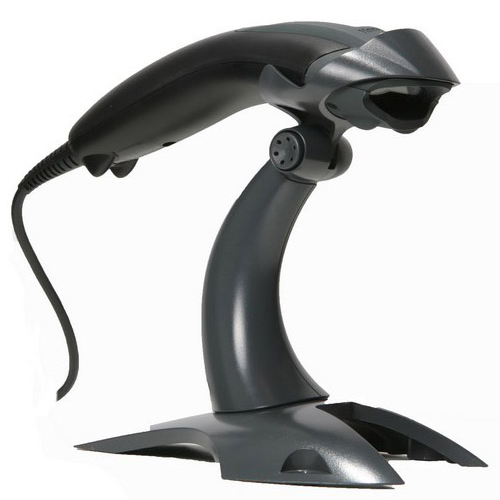 1200G ハンドレーザースキャナ(ブラック、RS232C、スタンド19R02キット、AC無)