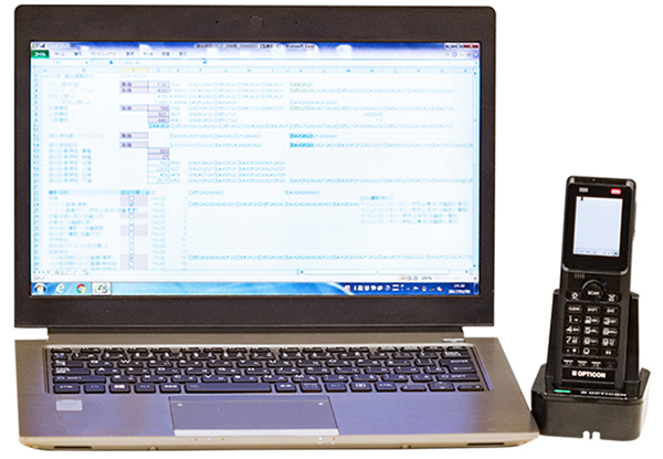 1次元/2次元コード兼用OCR機能ハンディターミナル OPH-5000i-BLK