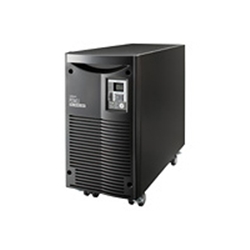 無停電電源装置（常時インバータ給電） AC200V：3000VA/2100W：縦置