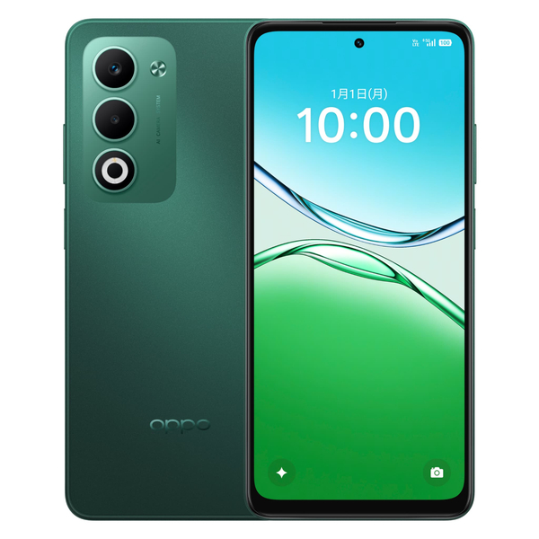 OPPO A5 5G グリーン (CPU：MediaTek Dimensity 6300/メモリ4GB/ストレージ128GB/6.7型/防水防塵IP65)