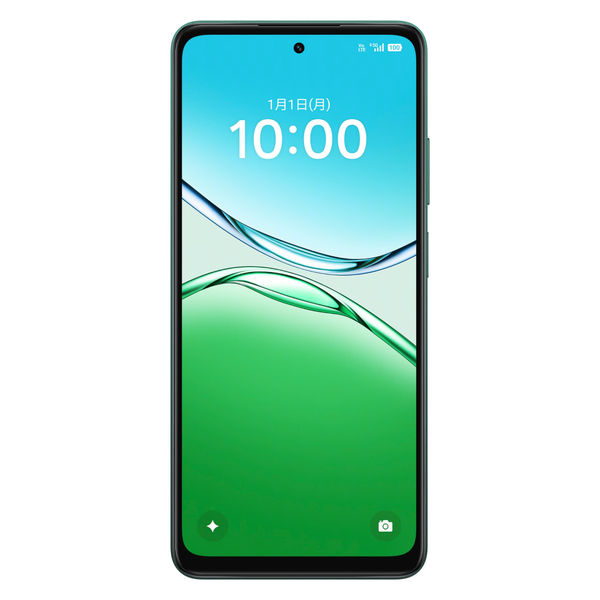 OPPO A5 5G グリーン (CPU：MediaTek Dimensity 6300/メモリ4GB/ストレージ128GB/6.7型/防水防塵IP65)