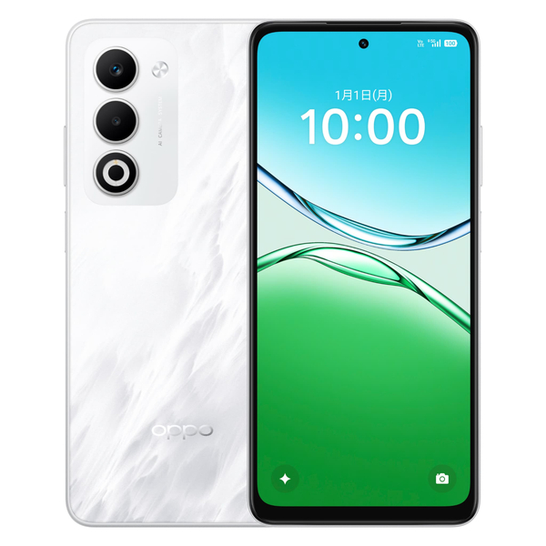 OPPO A5 5G ホワイト (CPU：MediaTek Dimensity 6300/メモリ4GB/ストレージ128GB/6.7型/防水防塵IP65)