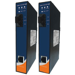 産業用メディアコンバータ ギガビットLAN対応 1ポート マルチモードファイバポート×1