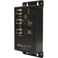 ギガビットPoEスプリッタ 鉄道向けEN50155準拠 1ポート IEEE802.3at準拠 12V DC出力