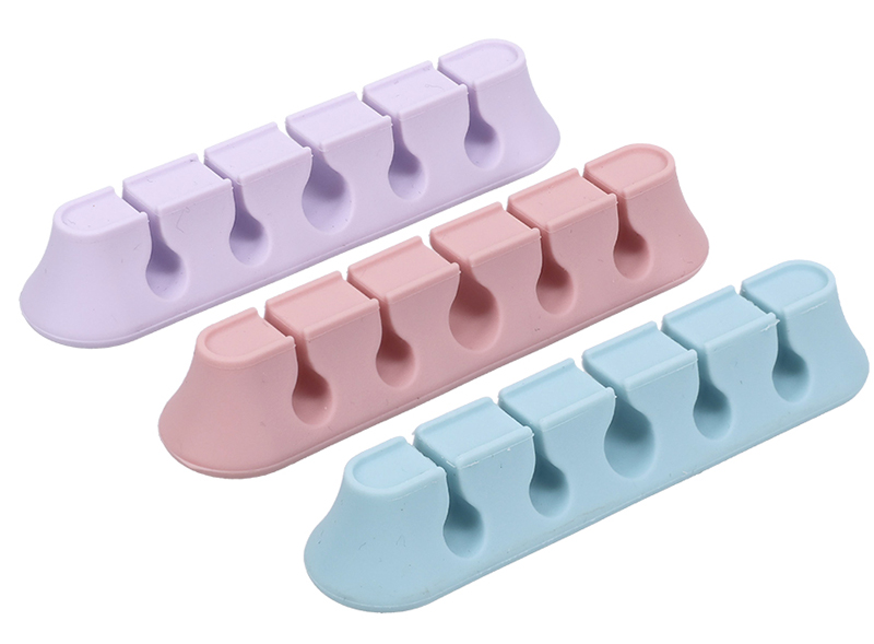 MOTTERU sofumo マグネットケーブルクリップ シリコン ケーブル収納 全5色 ロリポップキャンディ 製品サイズ約19(W)×17(D)×89(H)mm