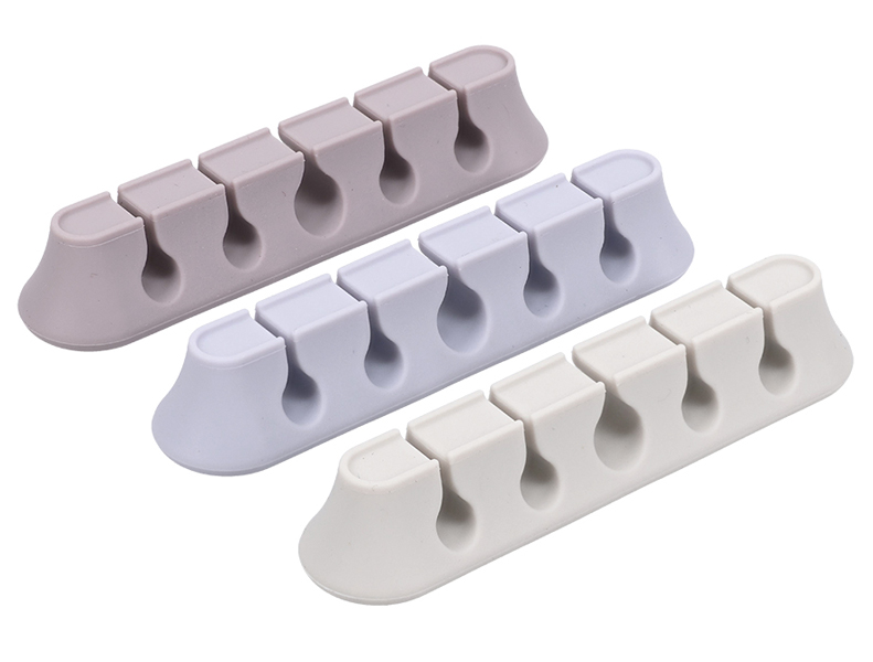 MOTTERU sofumo マグネットケーブルクリップ シリコン ケーブル収納 全5色 スモーキーカラー 製品サイズ約19(W)×17(D)×89(H)mm