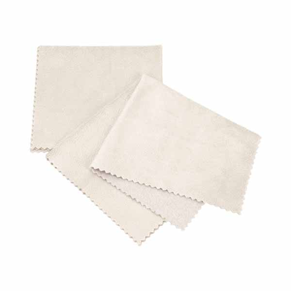 MOTTERU クリーニングクロス ひと拭きで指紋汚れをするんっ 幅広い用途に 全1色 超極細繊維BelimaX使用 Mサイズ 2枚 アーモンドミルク 製品サイズ約200(W)×1(D)×200(H)mm