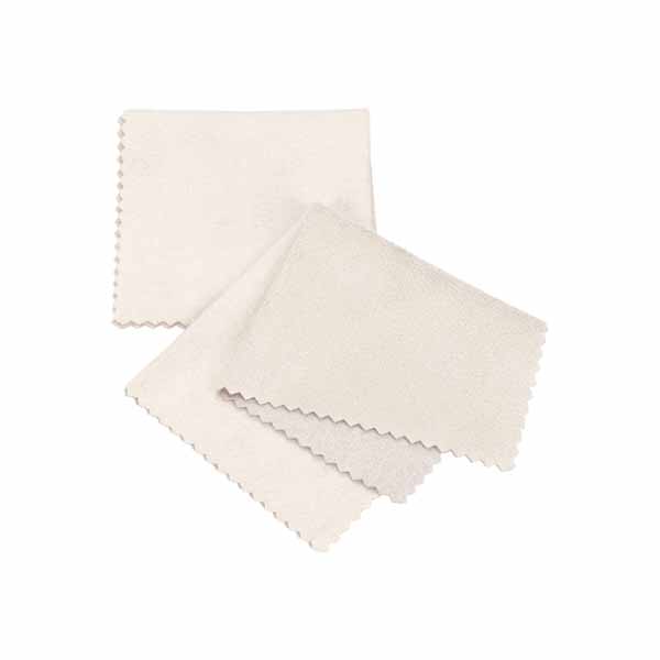 MOTTERU クリーニングクロス ひと拭きで指紋汚れをするんっ 幅広い用途に 全1色 超極細繊維BelimaX使用 Sサイズ 2枚 アーモンドミルク 製品サイズ約150(W)×1(D)×150(H)mm