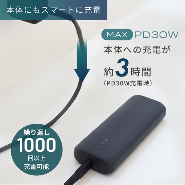 MOTTERU モバイルバッテリー 大容量20000mAh 2年保証(MOT-MB20001) ラテグレージュ 製品サイズ約58(W)×25(D)×150(H)mm