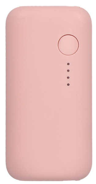 MOTTERU モバイルバッテリー 5000mAh PD20W対応 国内最小最軽量クラス USB-C入出力 USB-A出力 スマホ約1~1.5回分充電 シェルピンク 製品サイズ約78(W)×25(D)×39(H)mm