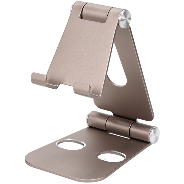 MOTTERU スタンドに乗せたまま充電 角度調整できるアルミスタンド スマートフォン/タブレット対応 1年保証 グレー 製品サイズ約76(W)×27(D)×130(H)mm