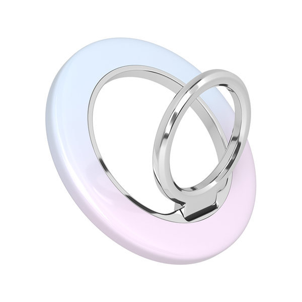 MOT スマホリングスタンド MagSafe対応 マグネット式 360度回転 (MOT-SRING01) シュガーユニコーン 製品サイズ約58(W)×4(D)×58(H)mm