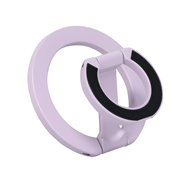 MOTTERU MagSafe対応 3Way マグネットリングスタンド ペールアイリス 製品サイズ約58(W)×4(D)×56(H)mm