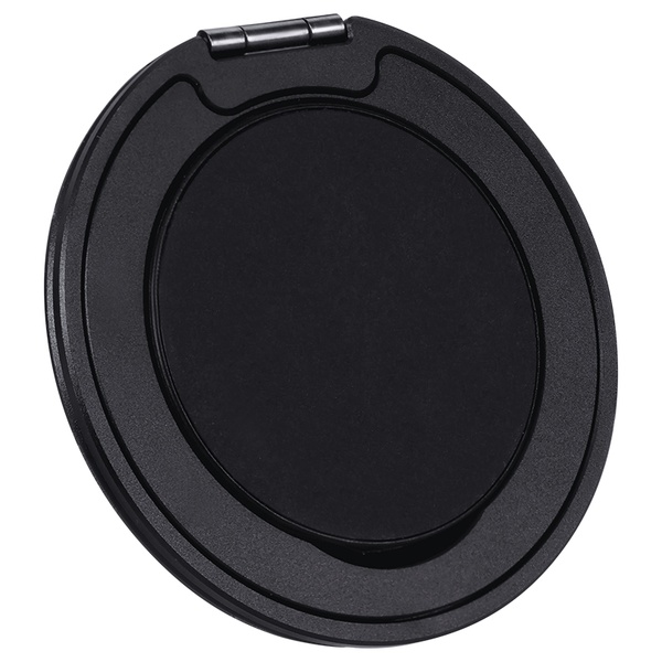 MOT MagSafe対応 両面マグネットリング＆スタンド 薄型 ブラック 製品サイズ約60(W)×4(D)×60(H)mm