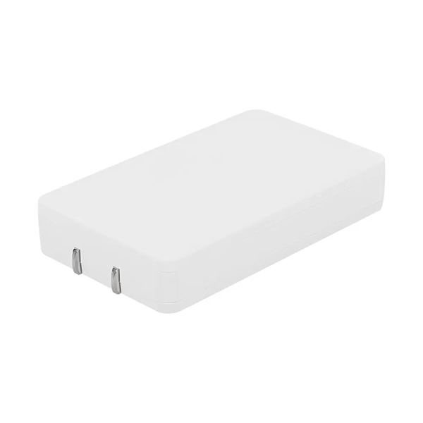 AC充電器/USB充電器/PD45W/窒化ガリウム/2ポート/Type-Cポート/コンパクト/PD対応ノートパソコン、iPad、iPhone、iPod、モバイルバッテリー、スマートフォン/ホワイト