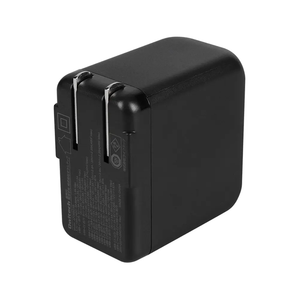 AC充電器/USB充電器/PD65W/窒化ガリウム/3ポート/Type-Cポート/PD対応ノートパソコン、iPad、iPhone、iPod、モバイルバッテリー、スマートフォン/ブラック