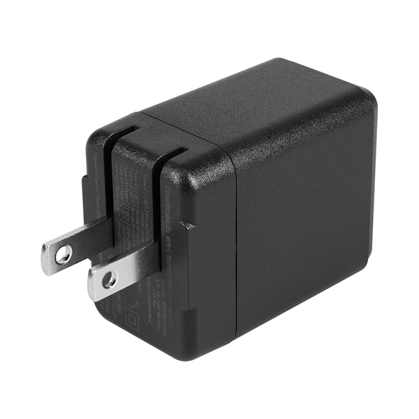 AC充電器/USB充電器/PD65W/窒化ガリウム/3ポート/Type-Cポート/Type-Aポート/ノートパソコン、タブレット、iPhone、iPod、モバイルバッテリー、スマートフォン/ブラック