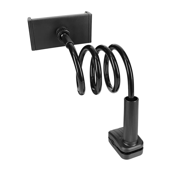 フレキシブルアームスタンド/タブレットスタンド/ARMSTD06シリーズ/アーム長110cm/12.9インチまで/クランプ式/ブラック